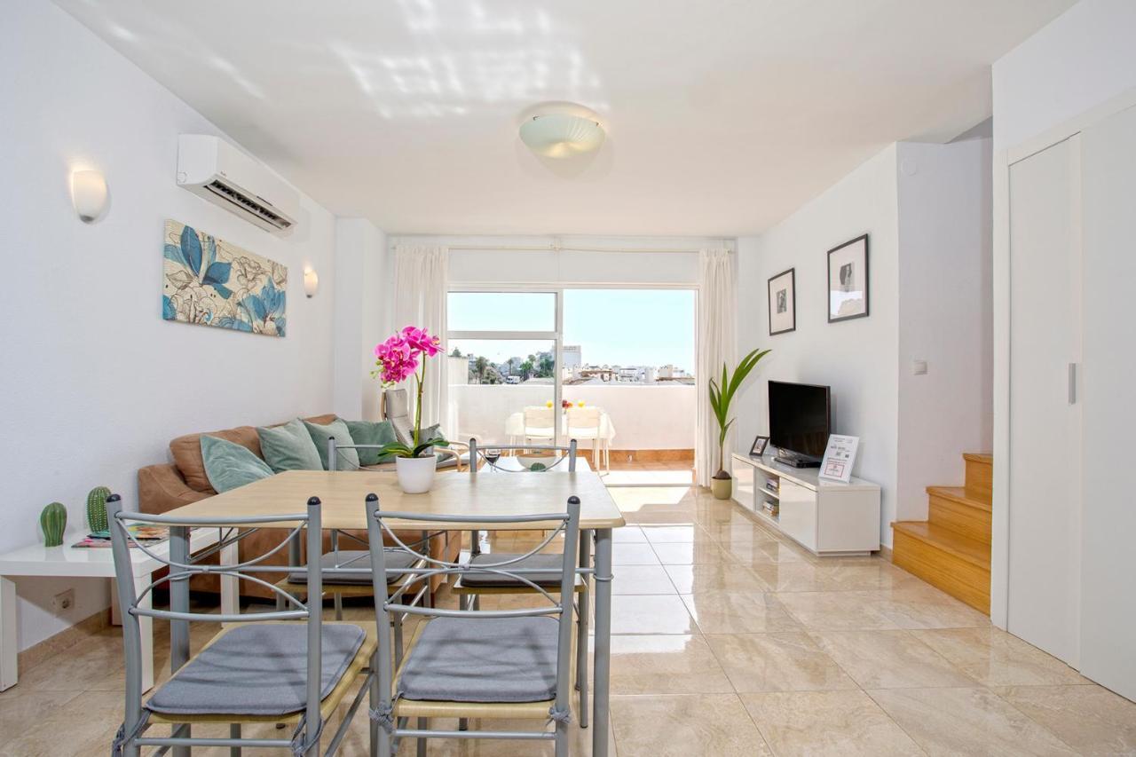 Atico Frente Al Mar - Vistas, Piscina, Terrazas, Parking! Leilighet Benalmádena Eksteriør bilde