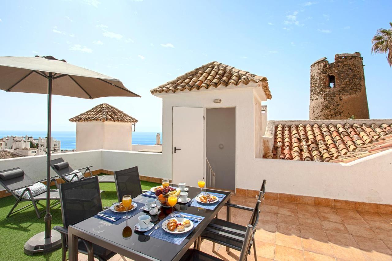 Atico Frente Al Mar - Vistas, Piscina, Terrazas, Parking! Leilighet Benalmádena Eksteriør bilde