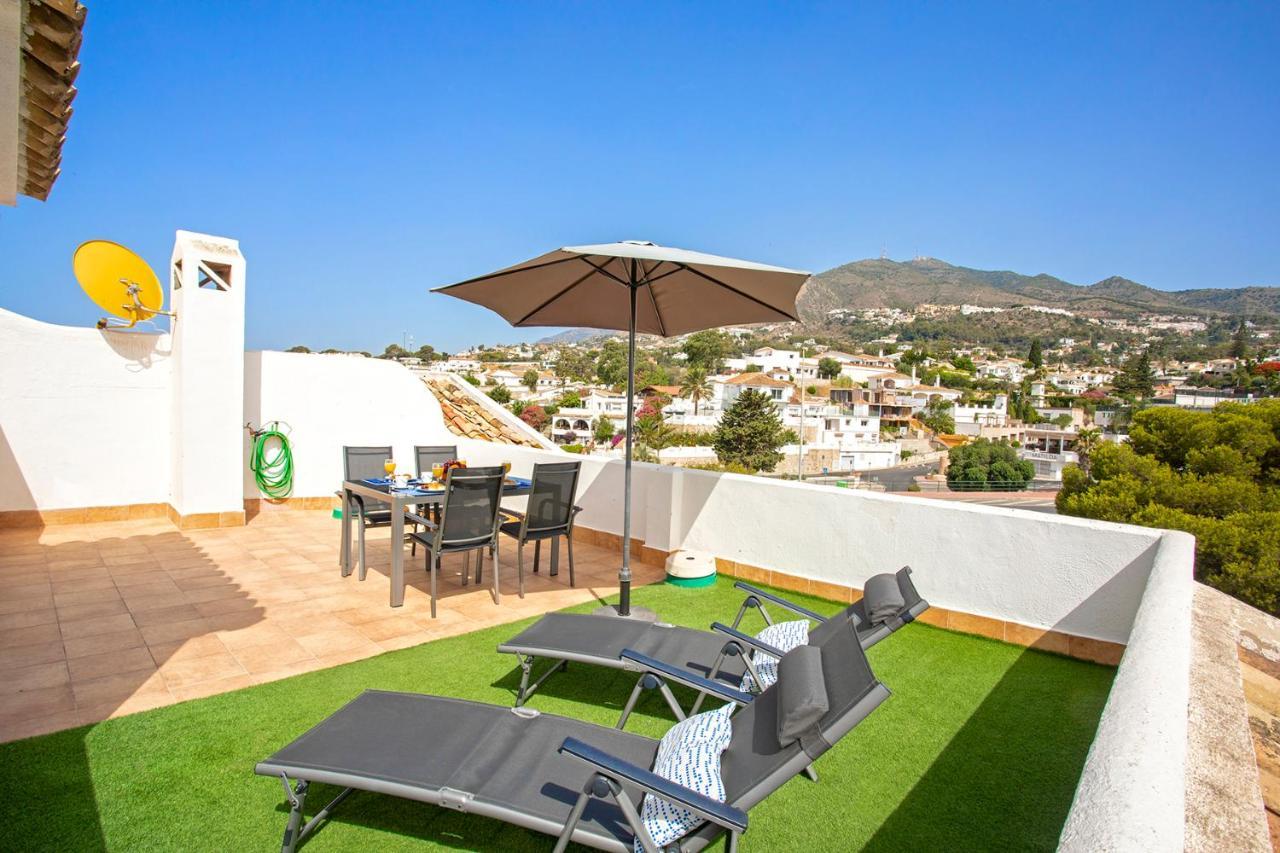 Atico Frente Al Mar - Vistas, Piscina, Terrazas, Parking! Leilighet Benalmádena Eksteriør bilde
